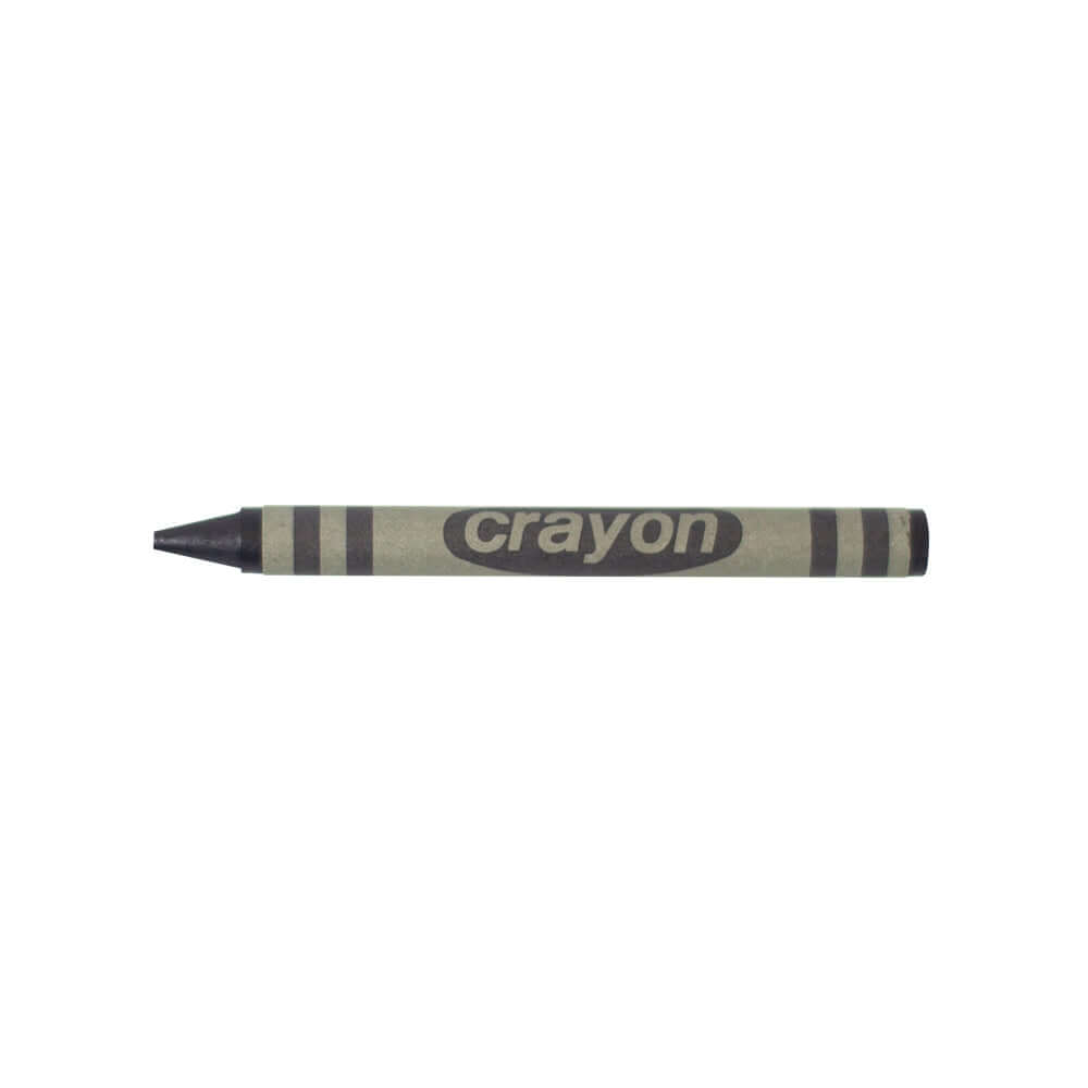 80-Pack Black Crayons Bulk – Standard Size, Non-Toxic, Classroom & Party Supply