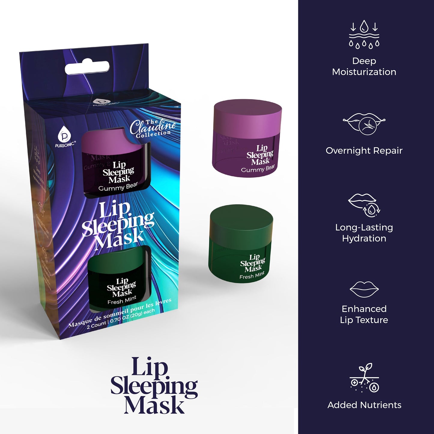 LED Therapy Mask, Serum Trio, and Castor & Fractionated Coconut Oils