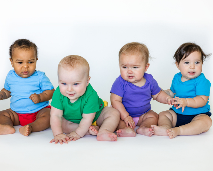 Super-Soft 100% Organic Cotton Baby Rib Short Sleeve Lap Tee| Candy Apple