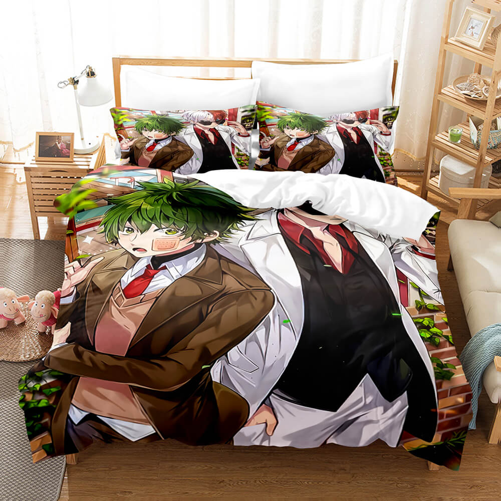 Anime My Hero Academia Cosplay Bedding Set Quilt Cover Without Filler