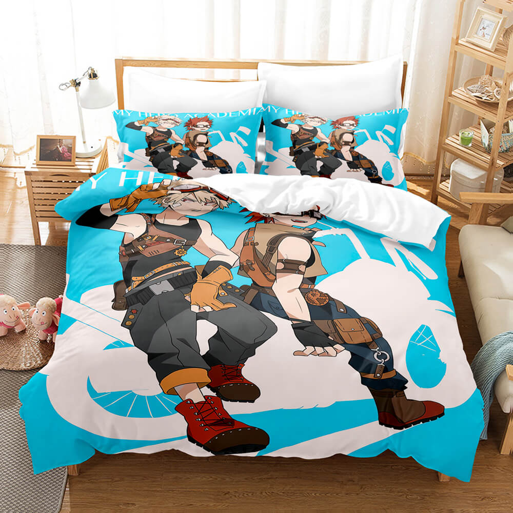 Anime My Hero Academia Cosplay Bedding Set Quilt Cover Without Filler