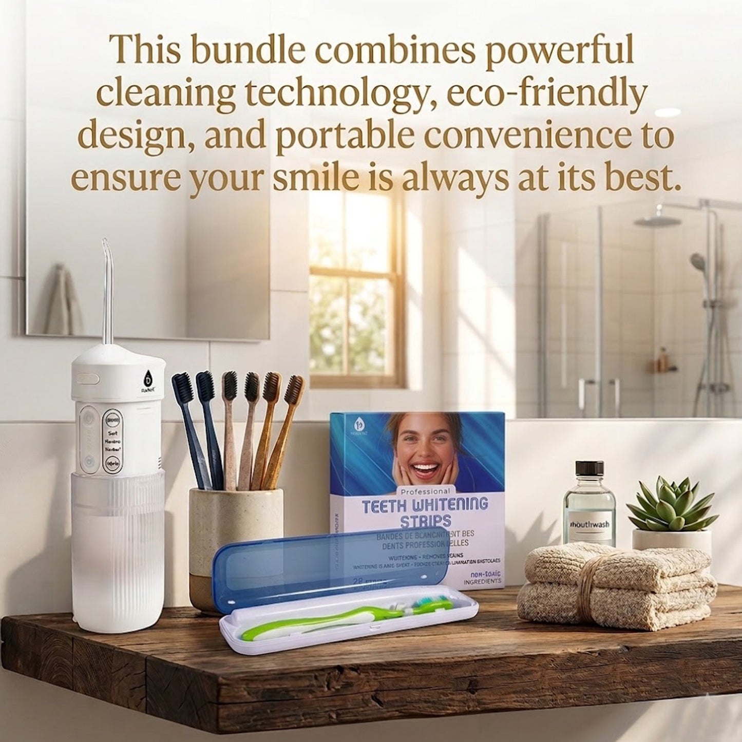🧳 Pursonic Ultimate Travel Bundle: Complete Oral Care On-the-Go 🌍