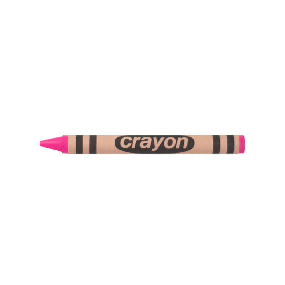 80-Pack Pink Crayons Bulk – Standard Size, Non-Toxic, Classroom & Party Supply
