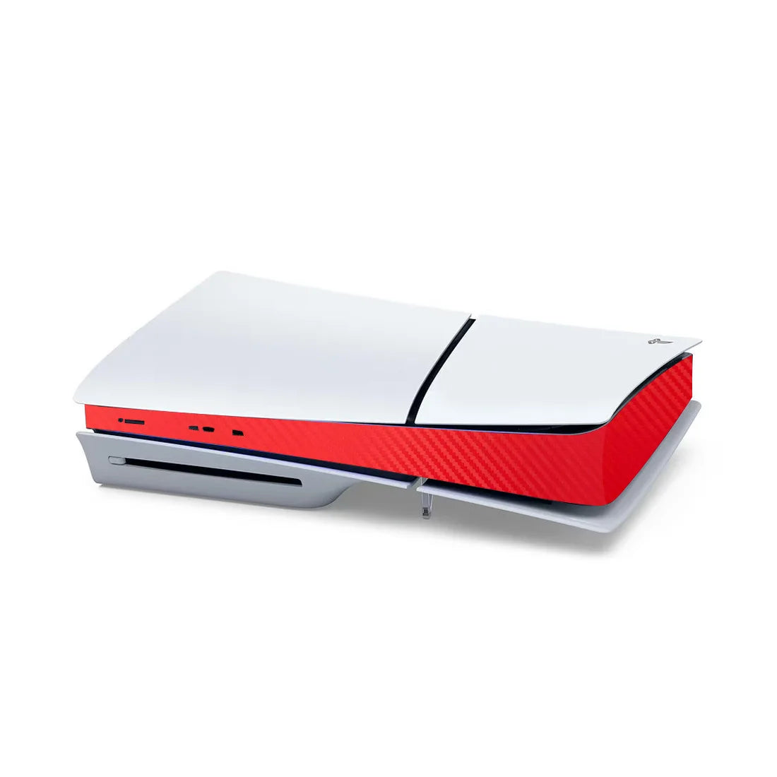 For Sony PS5 Slim Console Carbon Fiber Skin Cover Sticker | Decorative Protection for Your Console