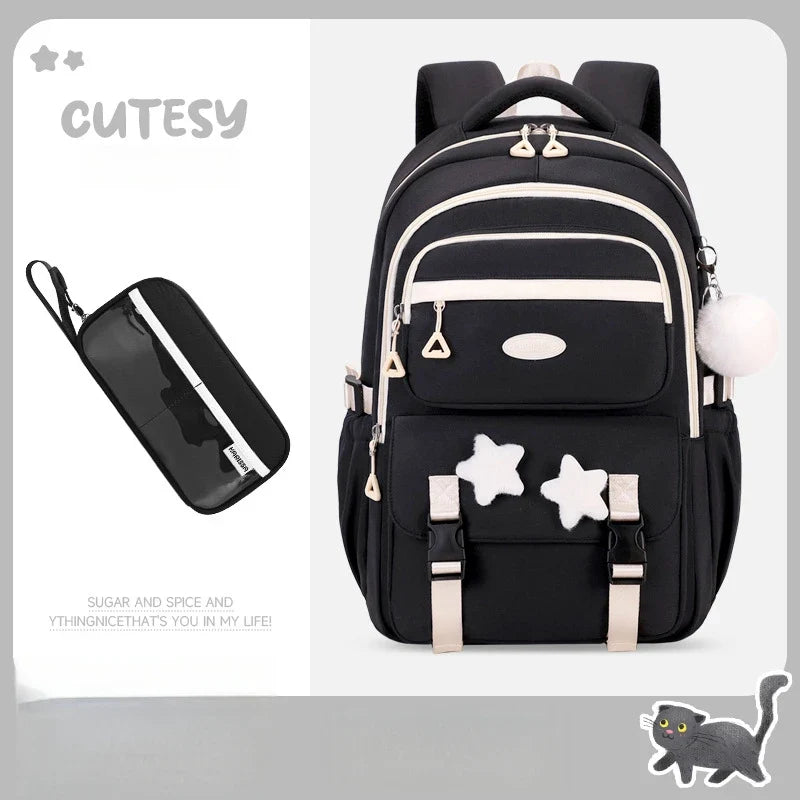 Kawaii Pastel Cutesy Backpack Set