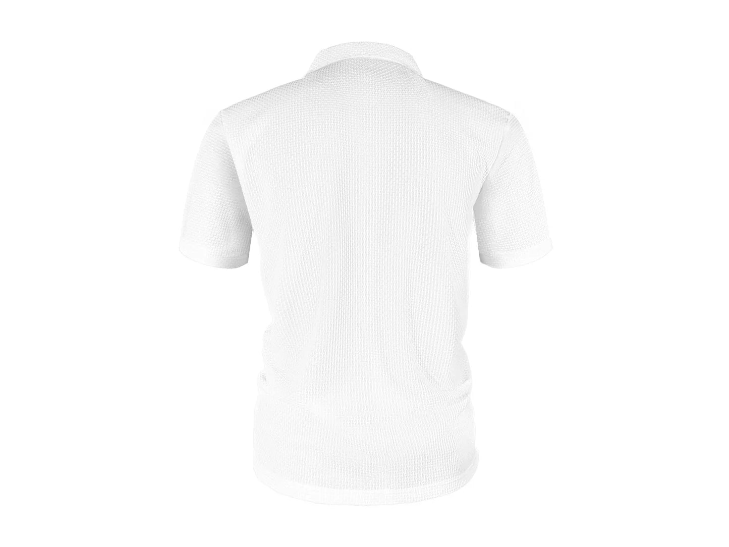 Cool Breeze Men’s Summer Ice Silk Lapel Pocket Polo Shirt