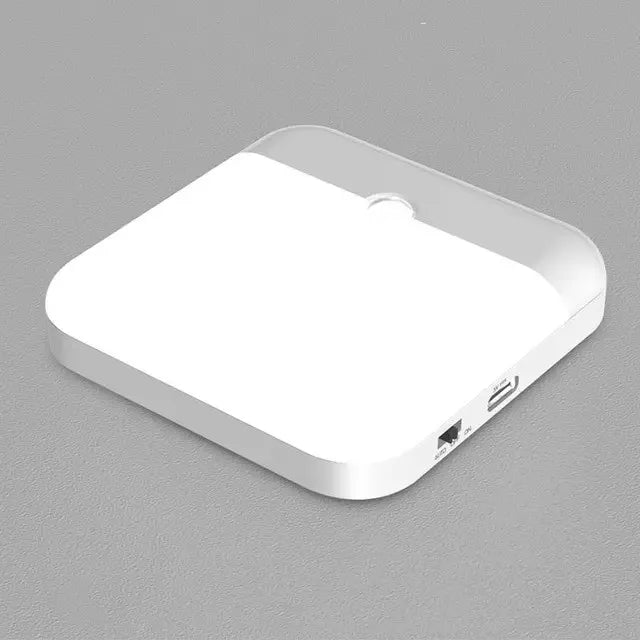 Wireless LED Night Light with Motion Sensor | Type C Rechargeable for Cabinet Wardrobe Staircase Kitchen