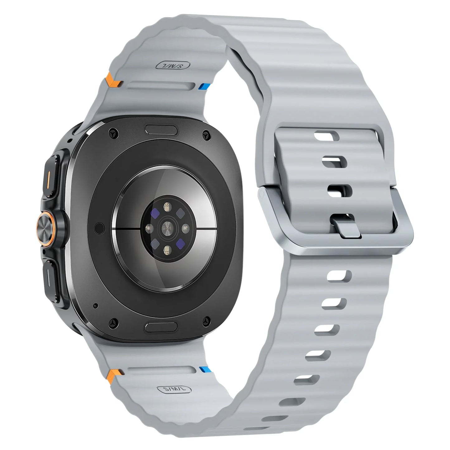 Original Strap for Samsung Galaxy Watch ultra strap 47mm Silicone Bracelet Galaxy Watch 5 pro/4/6 Classic/7 44mm 40mm 43 46 band