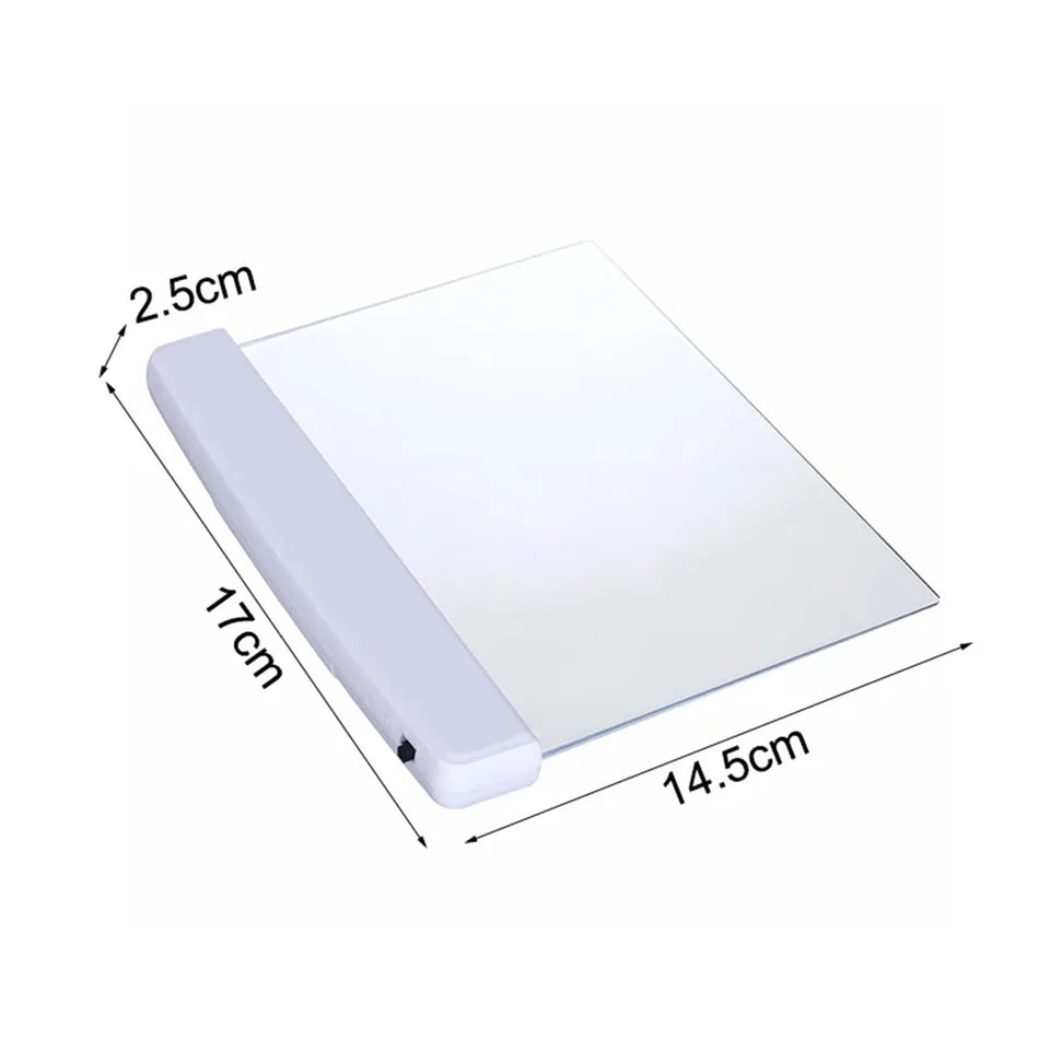LED Reading Lamp,Battery Book Light for Students,Eye-Care Night Light,Portable Desk Lamp for Indoor Reading,Bedside Study Lamp