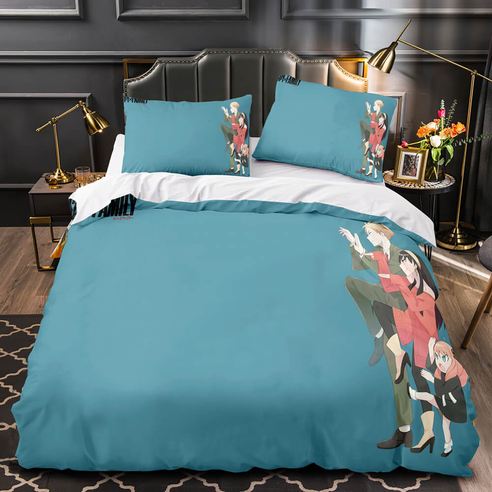 Anime SPY×FAMILY Bedding Set Quilt Cover Room Decoration