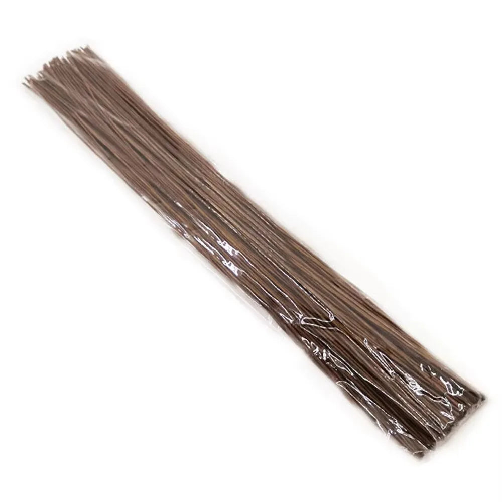 100Pcs 40cm Floral Wire Stems Paper Covered Iron Wire Artificial Branches Twigs DIY Crafts Flower Making Accessory Home Decor