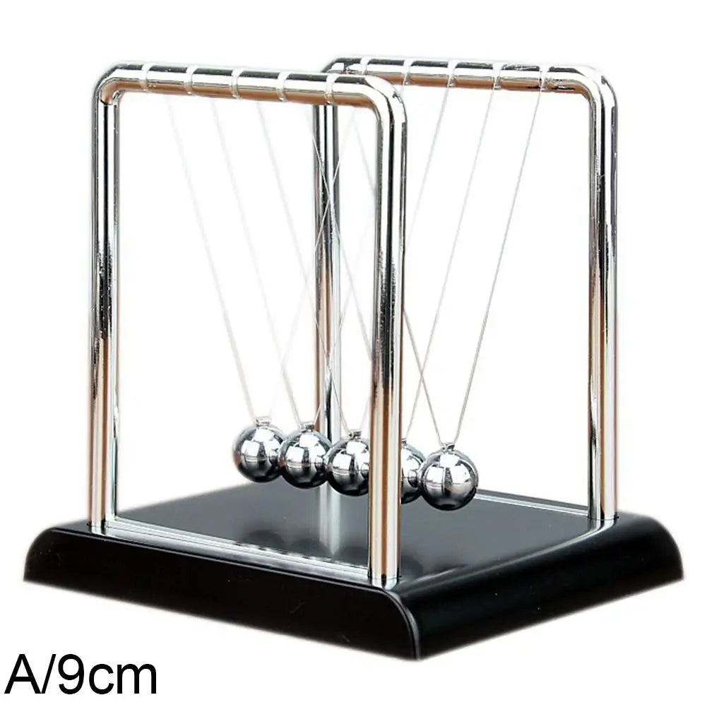 Home Decor Newton's Cradle Metal Pendulum Educational Physics Toy Kinetic Energy Office Stress Reliever Ornament