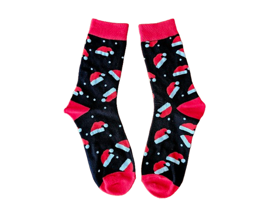 Santa Hat Socks