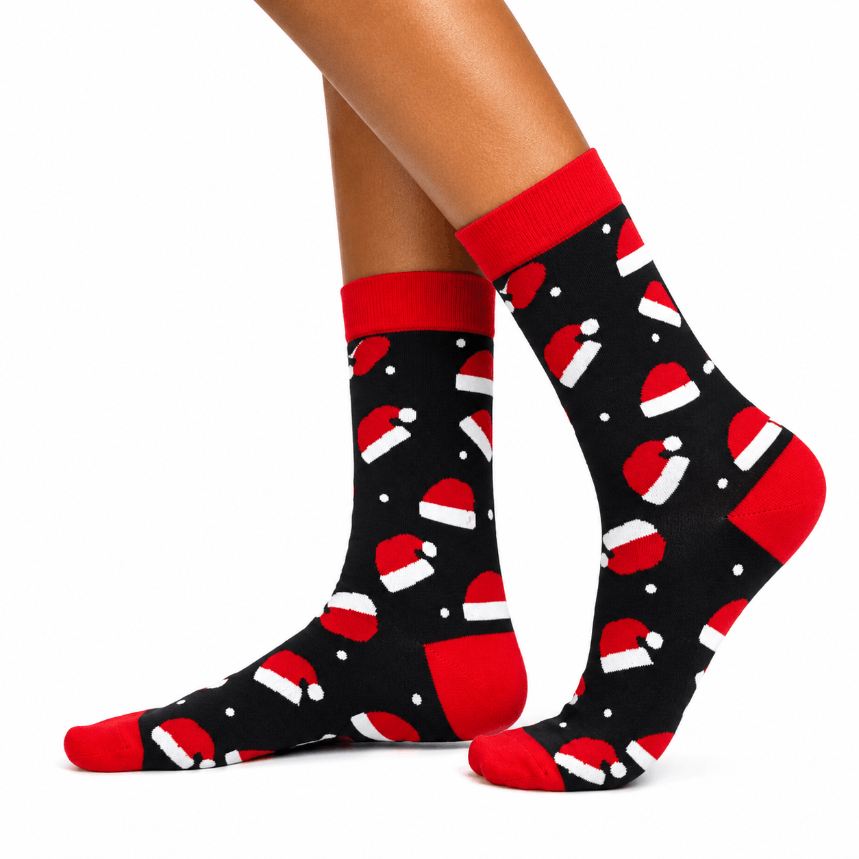 Santa Hat Socks