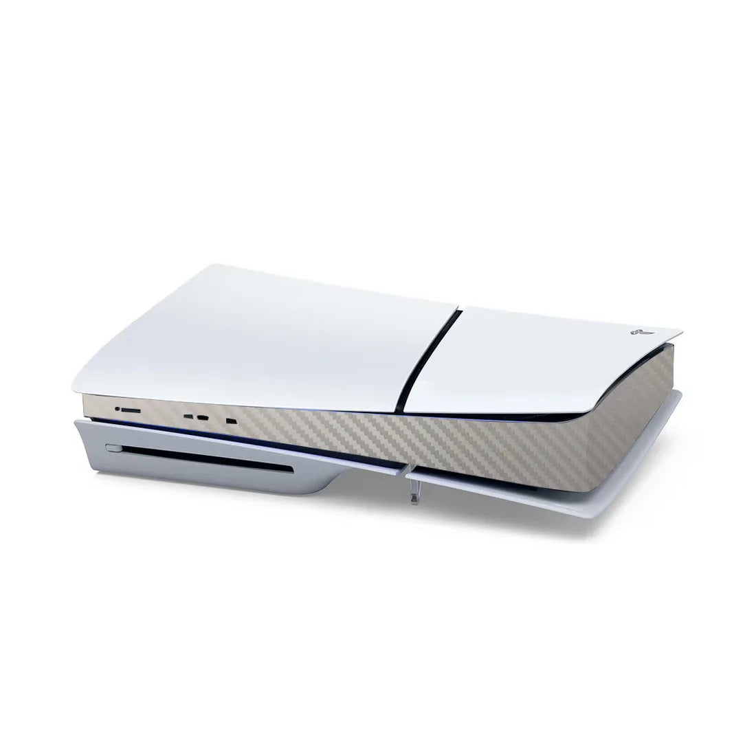 For Sony PS5 Slim Console Carbon Fiber Skin Cover Sticker | Decorative Protection for Your Console