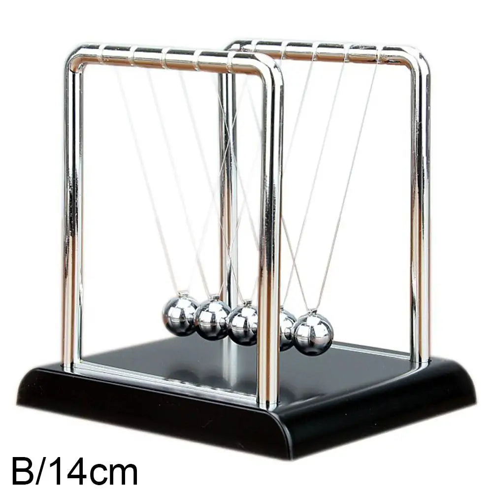 Home Decor Newton's Cradle Metal Pendulum Educational Physics Toy Kinetic Energy Office Stress Reliever Ornament