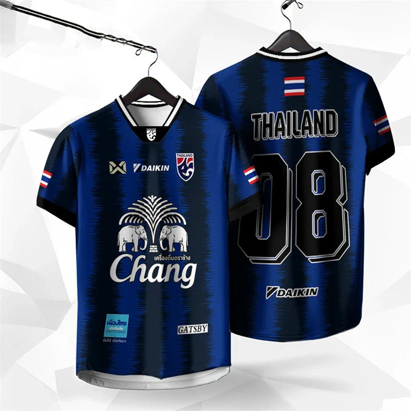New Summer New Thailand Chang Elephant 3D Printed Short-sleeved Summer Street T Shirt Man High Quality Men's And Women's Tops