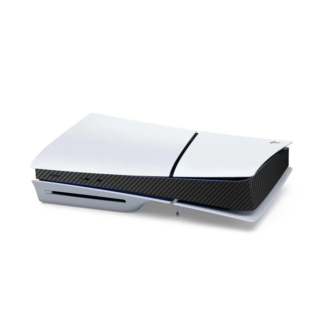For Sony PS5 Slim Console Carbon Fiber Skin Cover Sticker | Decorative Protection for Your Console