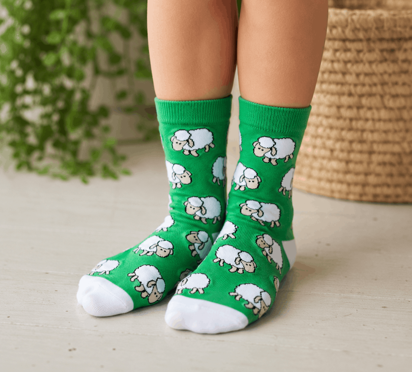 Shorn Sheep Socks for Kids