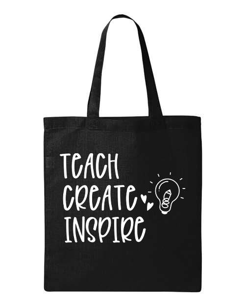 Teach Create Inspire Tote