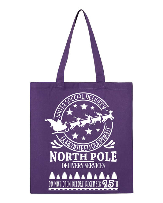 Santa Special Delivery Tote