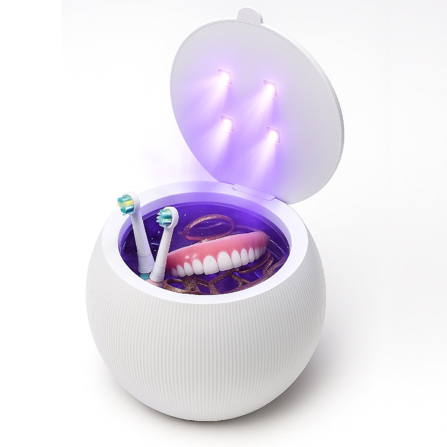 Pursonic Advanced Oral Care & Hygiene Bundle – Ultrasonic Cleaner Pod + Rechargeable Electric Toothbrush