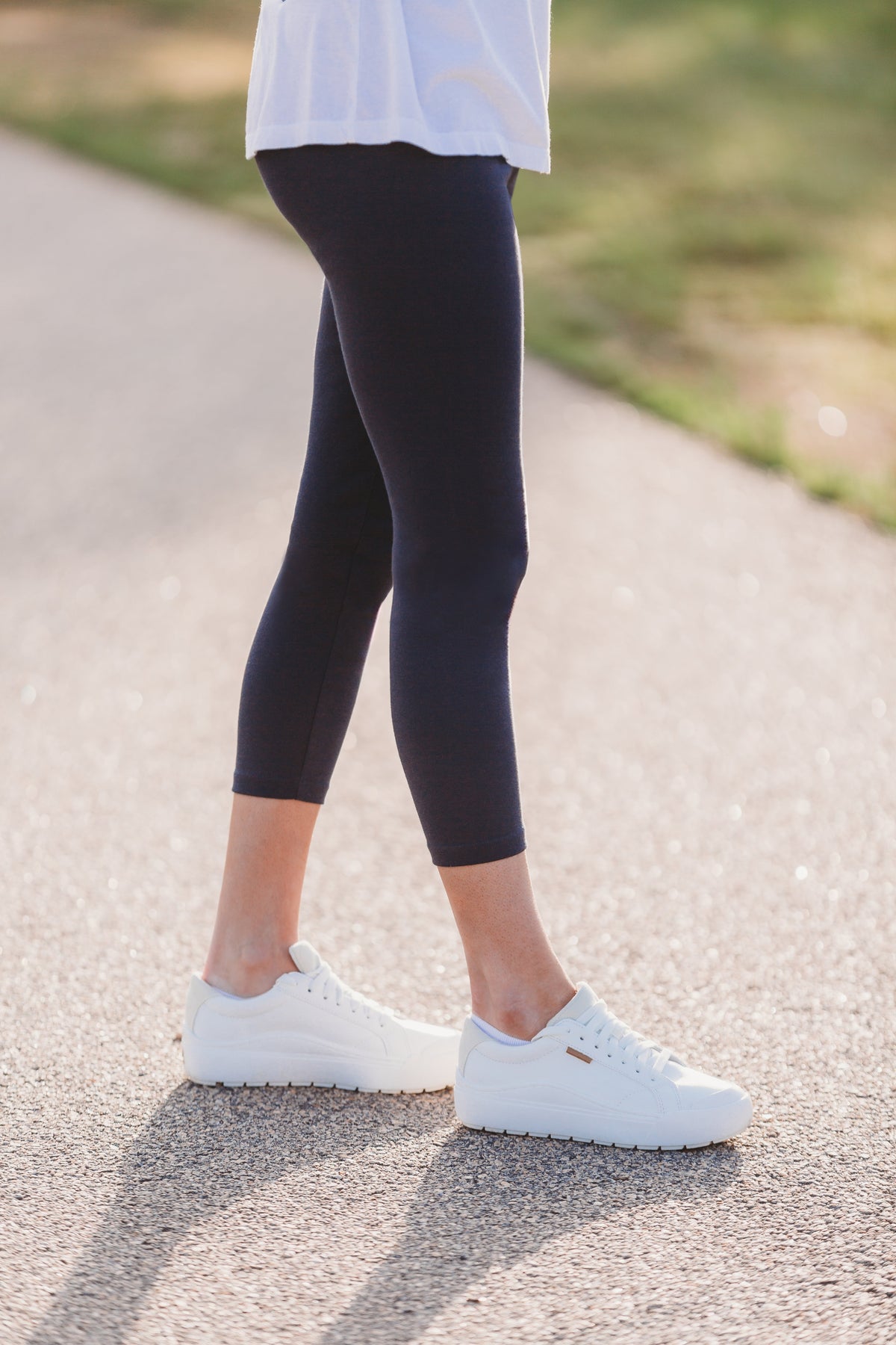 Women's 100% Cotton Soft Capri Leggings | Turquoise