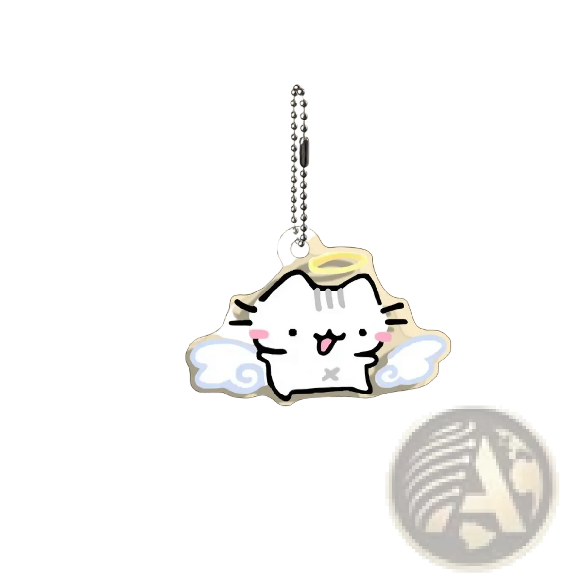 Acrylic Cat Keychain 10-piece Cartoon Gift Set