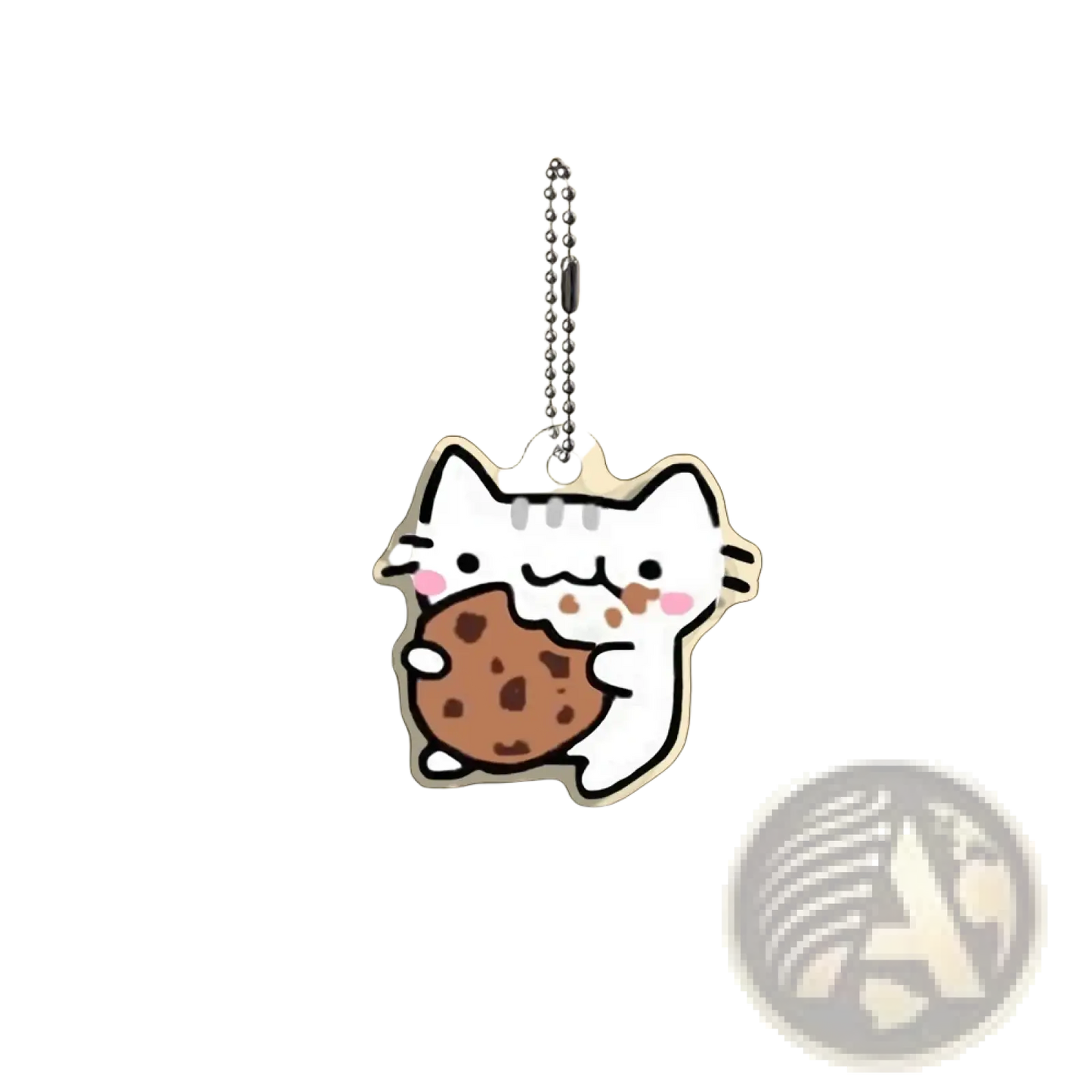 Acrylic Cat Keychain 10-piece Cartoon Gift Set