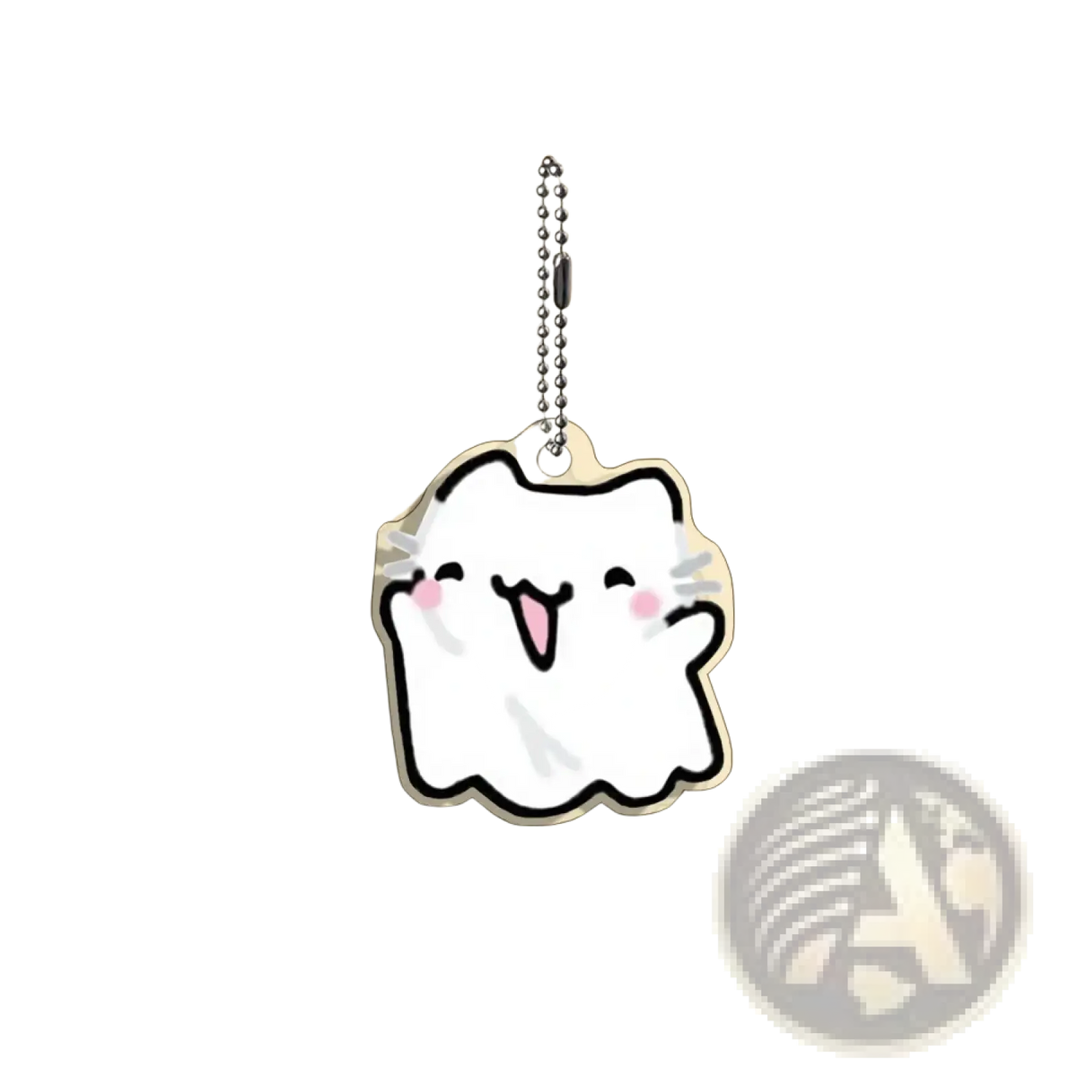 Acrylic Cat Keychain 10-piece Cartoon Gift Set