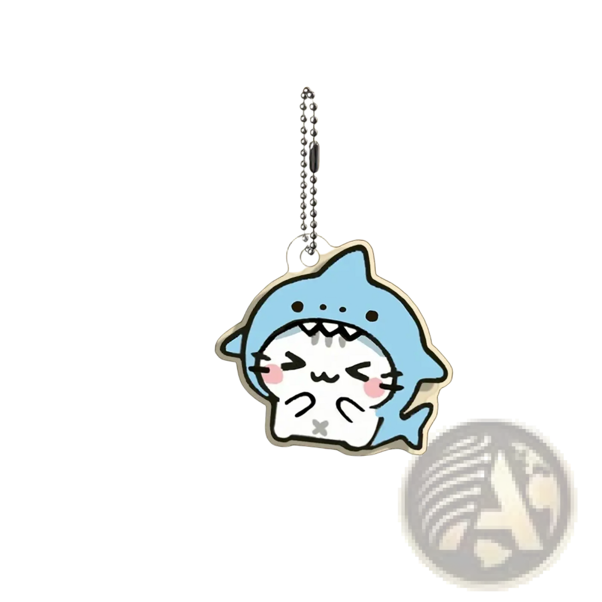 Acrylic Cat Keychain 10-piece Cartoon Gift Set