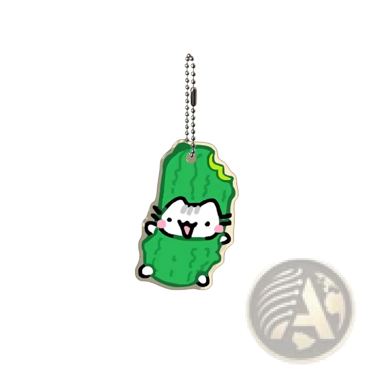 Acrylic Cat Keychain 10-piece Cartoon Gift Set