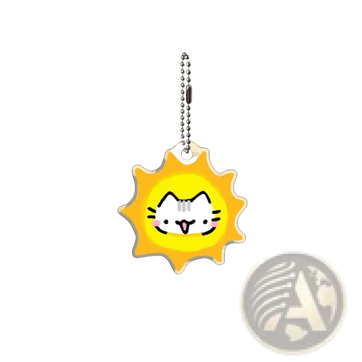 Acrylic Cat Keychain 10-piece Cartoon Gift Set
