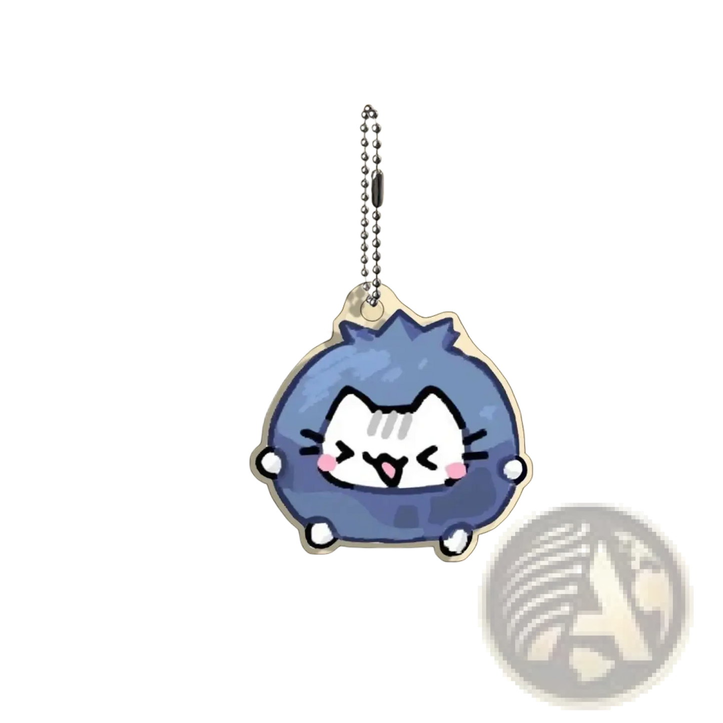 Acrylic Cat Keychain 10-piece Cartoon Gift Set