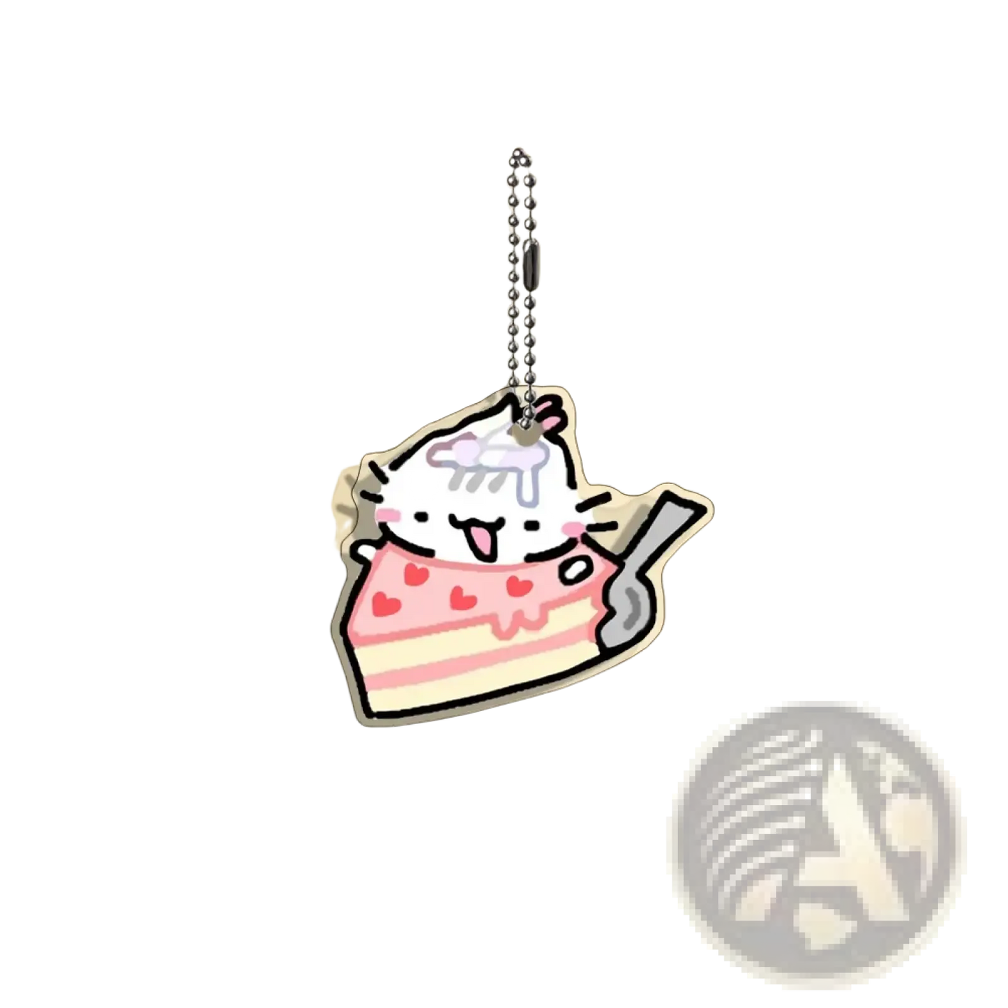 Acrylic Cat Keychain 10-piece Cartoon Gift Set