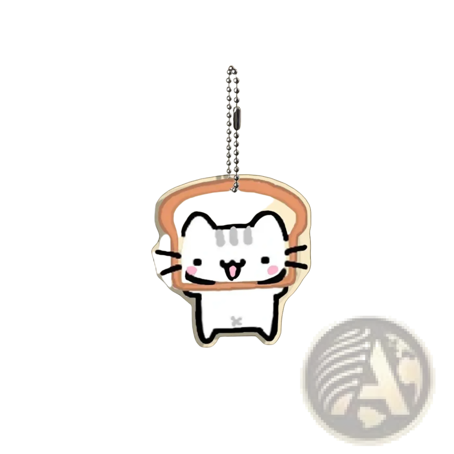 Acrylic Cat Keychain 10-piece Cartoon Gift Set