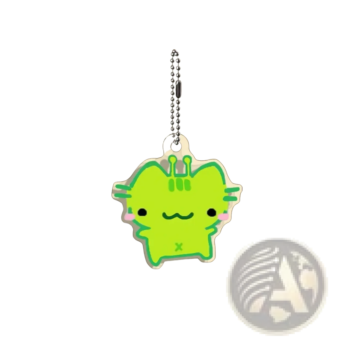 Acrylic Cat Keychain 10-piece Cartoon Gift Set