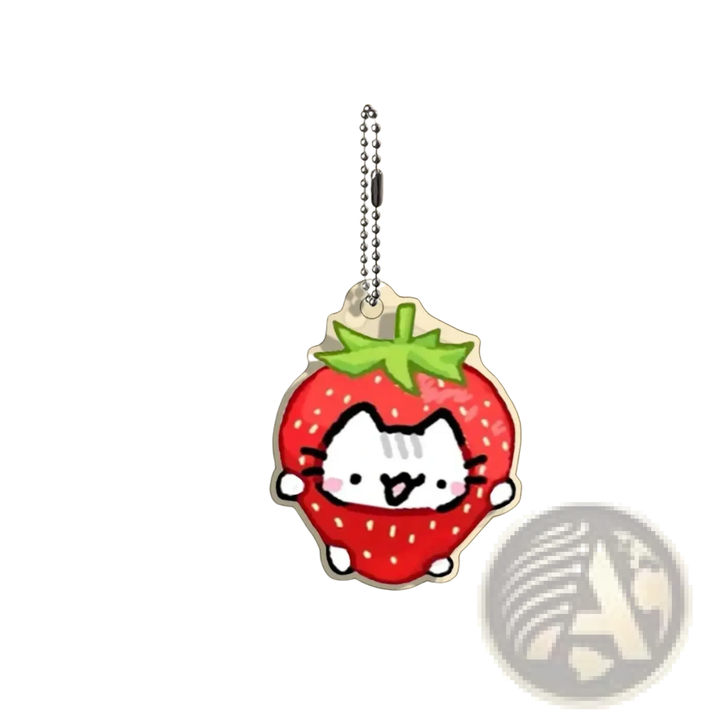 Acrylic Cat Keychain 10-piece Cartoon Gift Set
