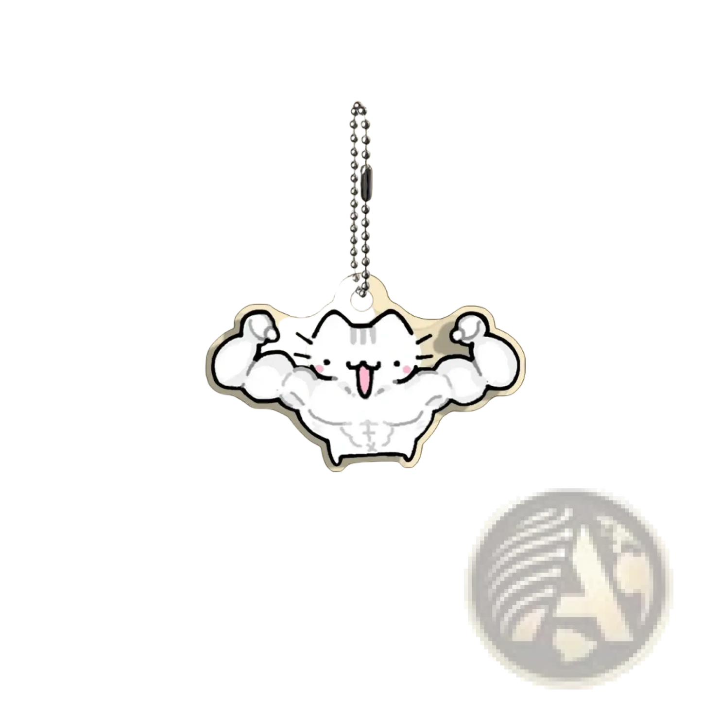 Acrylic Cat Keychain 10-piece Cartoon Gift Set
