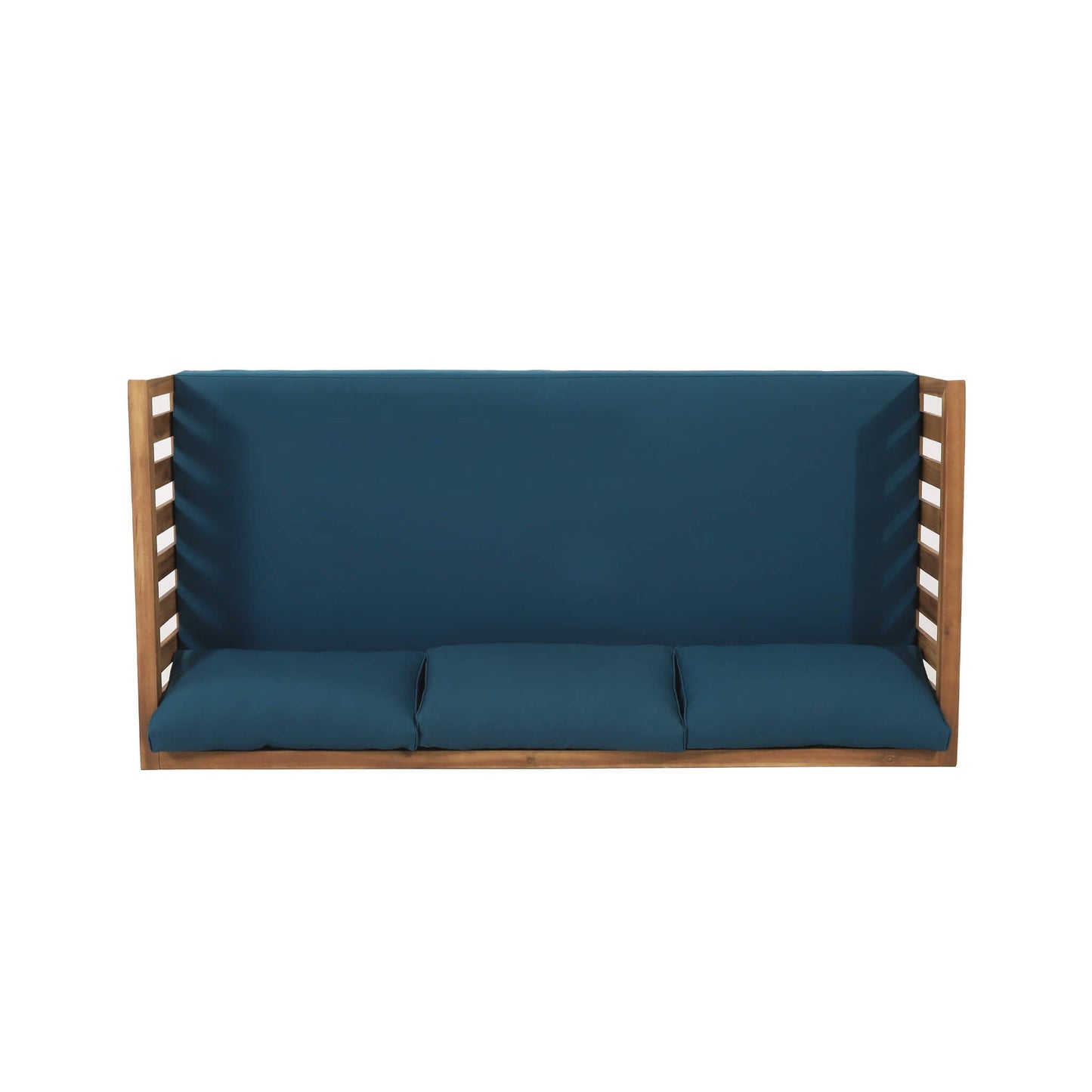 3-Seater Acacia Wood Daybed Sofa With Water-Resistant Cushions (SAK65773)