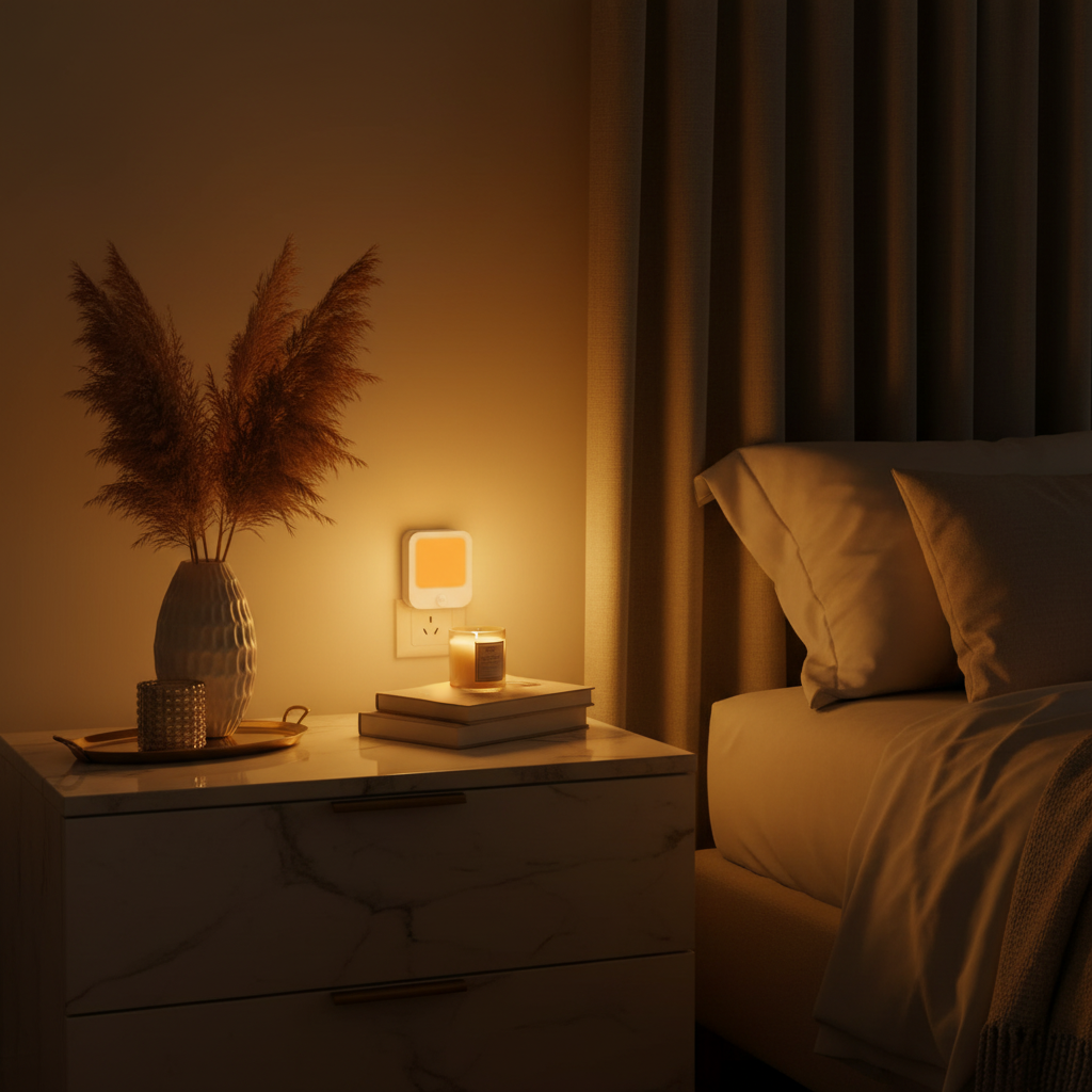 Nightlight - Motion Sensing Amber Circadian Friendly