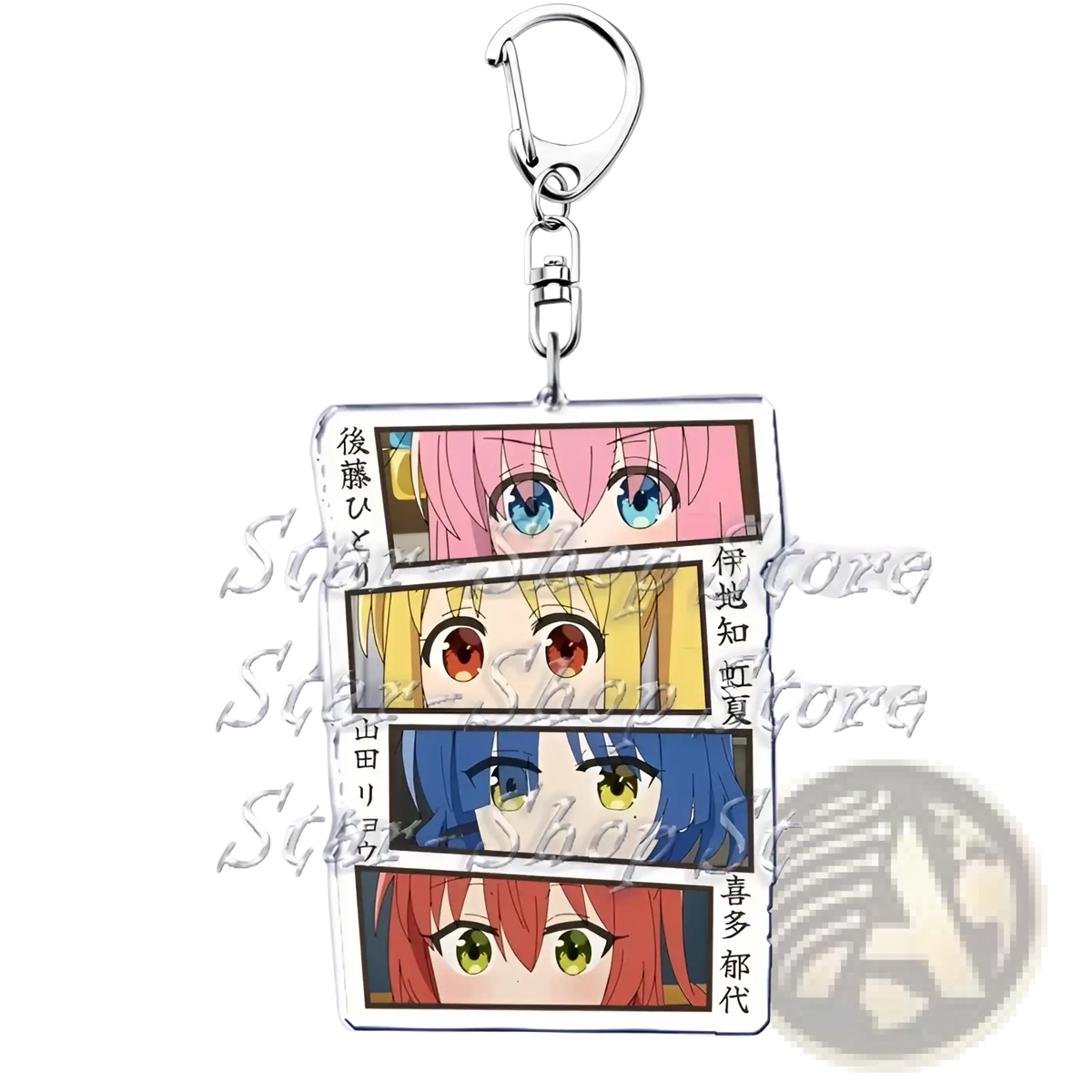 Anime Character Acrylic Keychain Bocchi the Rock
