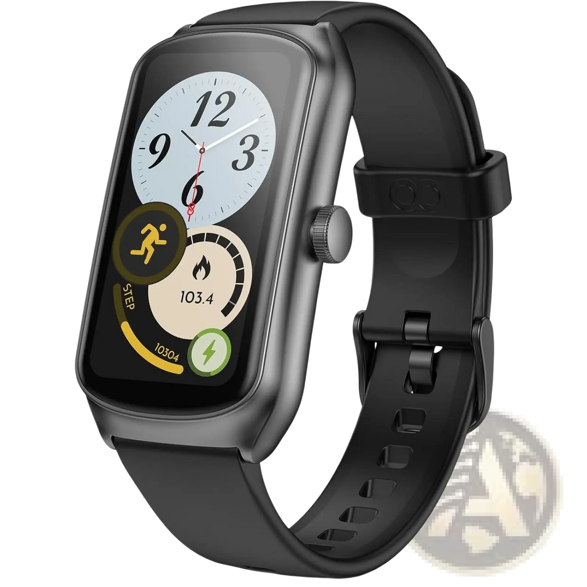 Anyloop Amoled Fitness Smartwatch with Heart Rate and Spo2 Monitoring