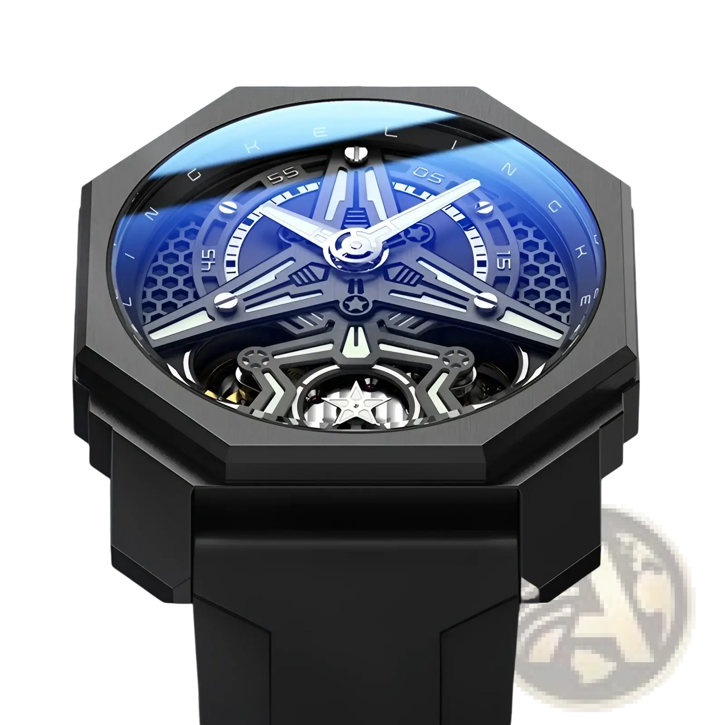 Automatic Skeleton Mechanical Watch for Men