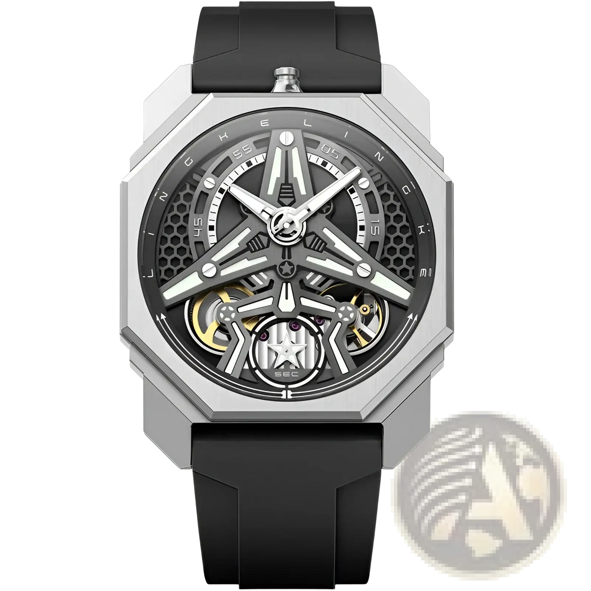 Automatic Skeleton Mechanical Watch for Men