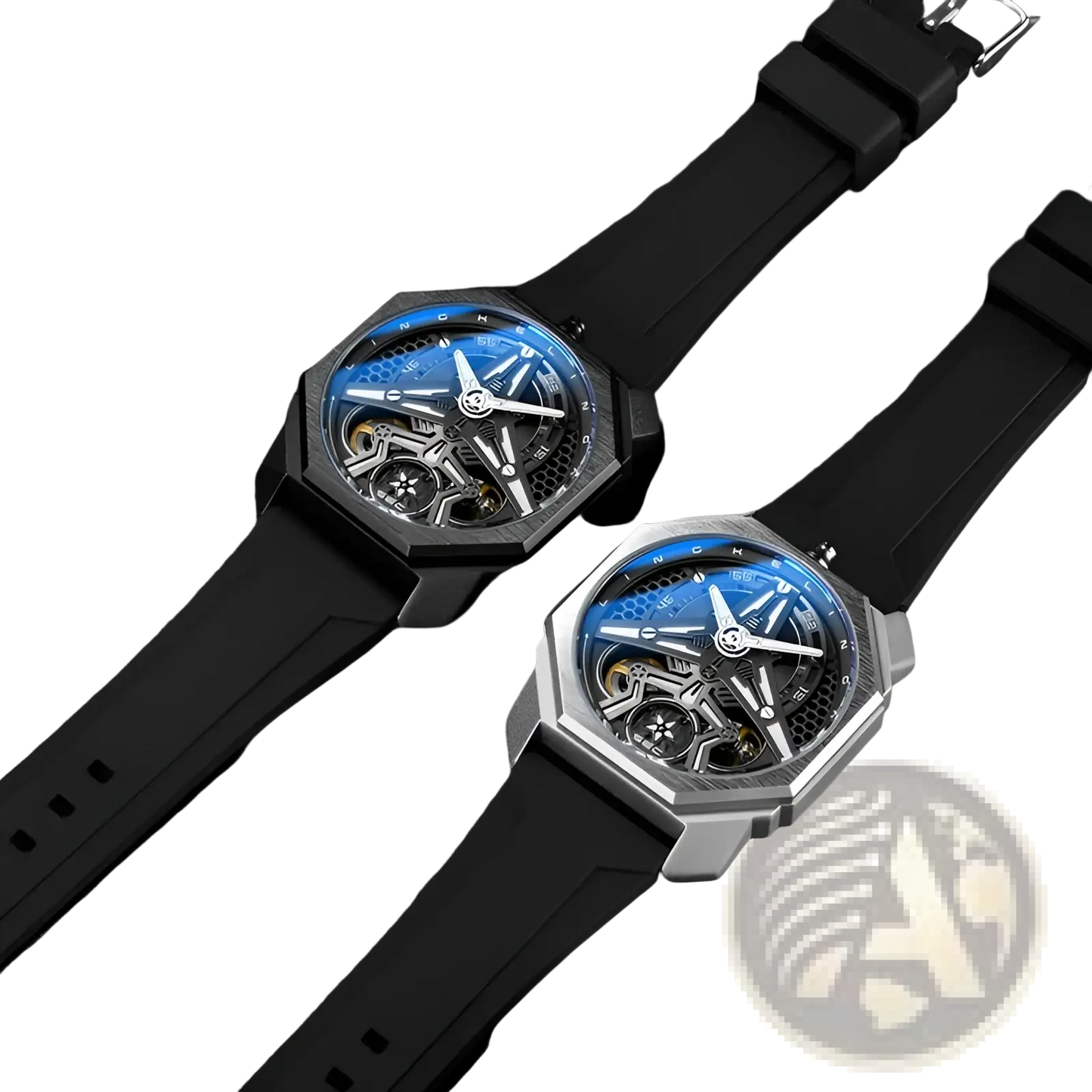 Automatic Skeleton Mechanical Watch for Men