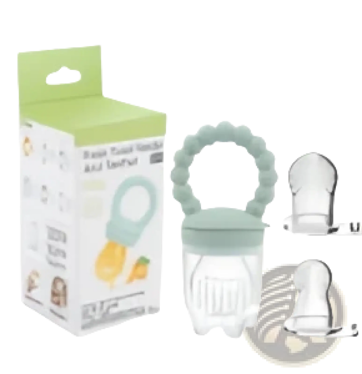 Baby Fruit Feeder Silicone Teether Pacifier Set