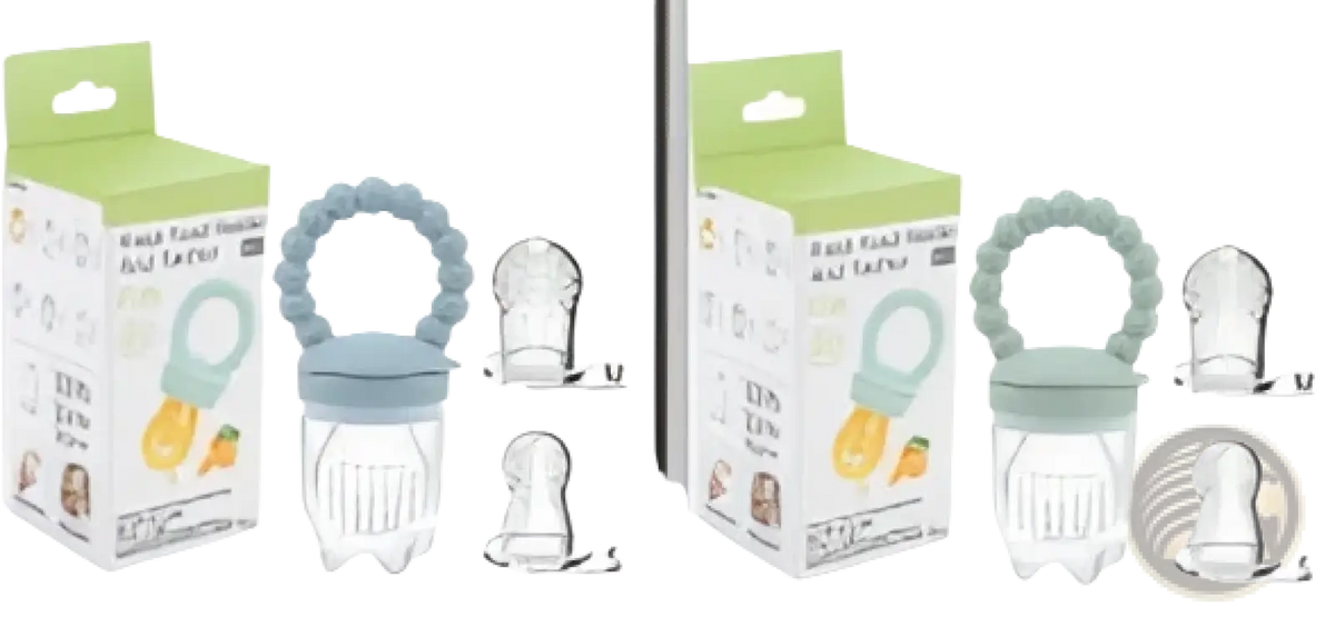 Baby Fruit Feeder Silicone Teether Pacifier Set