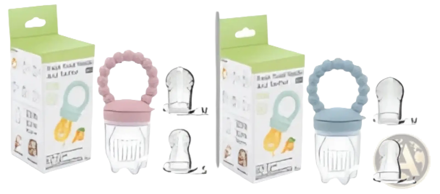Baby Fruit Feeder Silicone Teether Pacifier Set