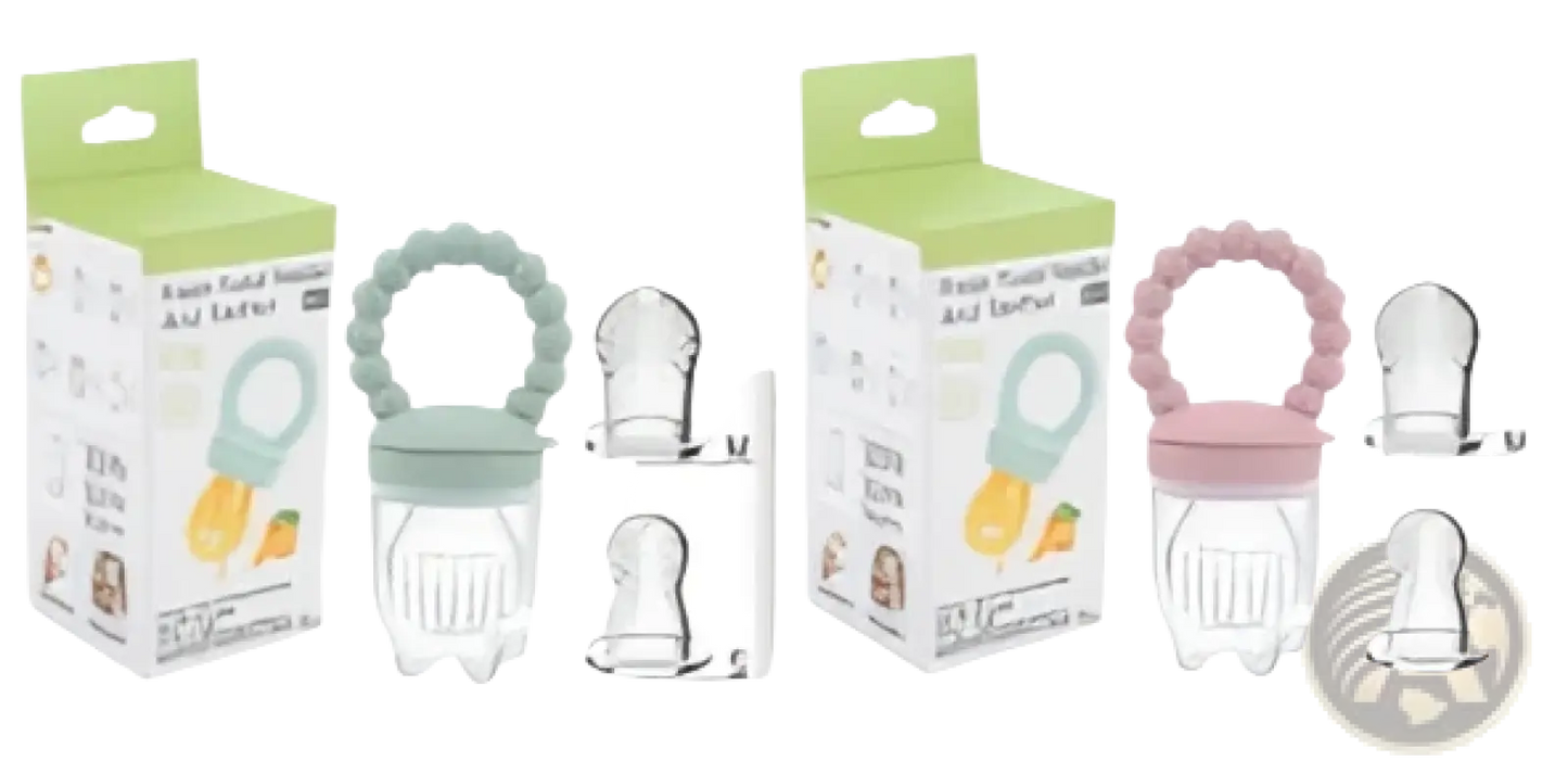 Baby Fruit Feeder Silicone Teether Pacifier Set